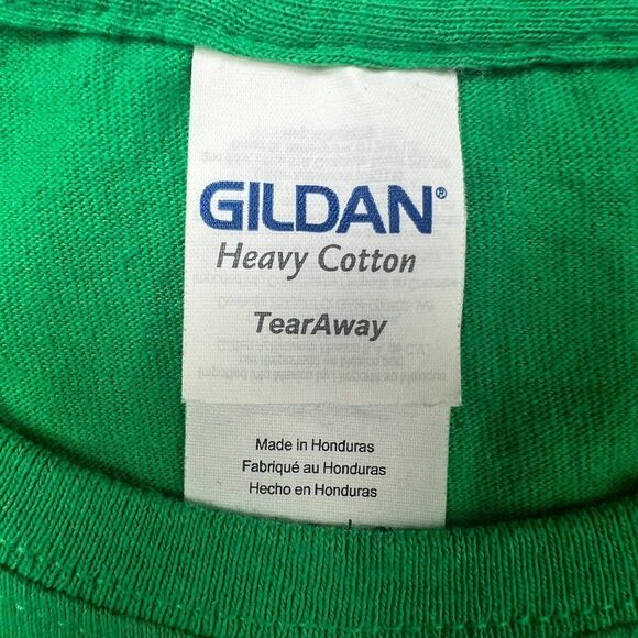 Vintage 90s Streetwear Green Indie Brazil Football Soccer Graphic T-Shirt / S - Picture 7 of 8